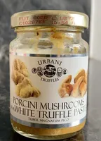 Porcini mushrooms in a white truffle paste