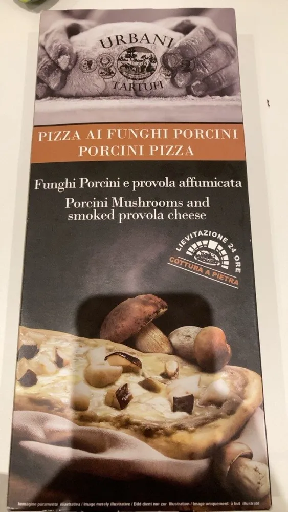 Pizza ai funghi porcini