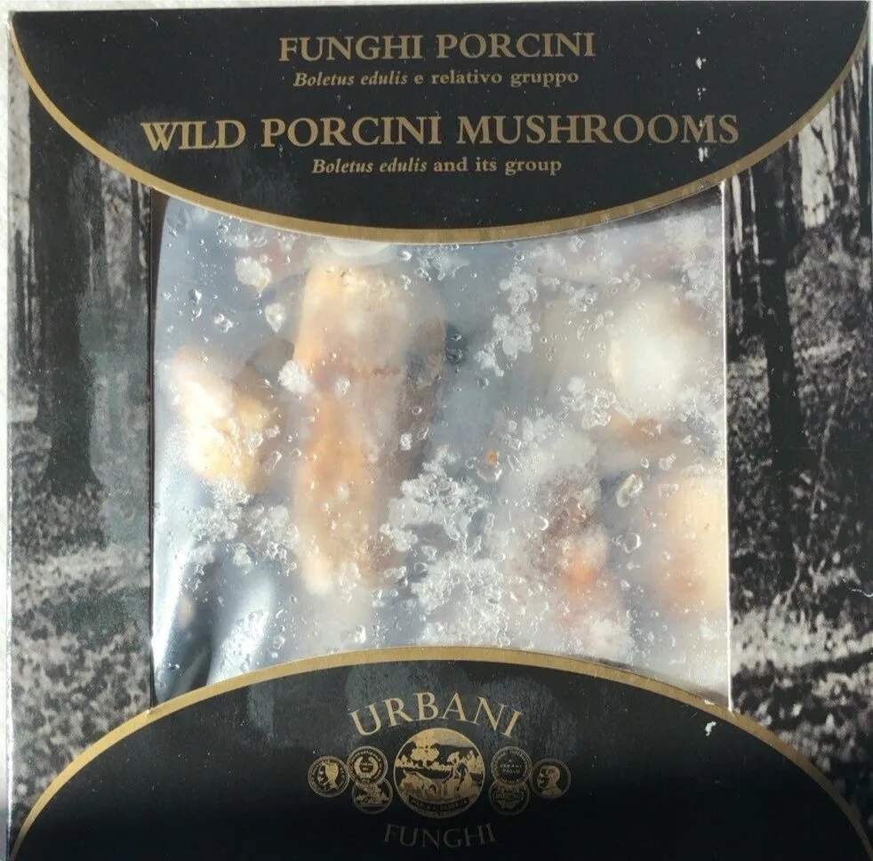 Wild porcini mushrooms