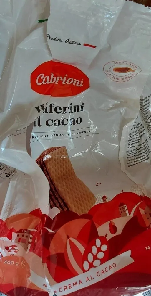 Waferini al cacao