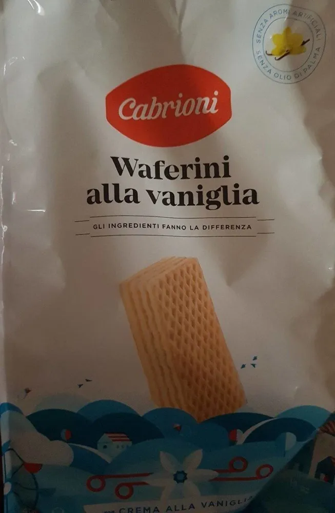 Waferini alla vaniglia