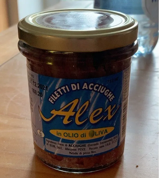 Filetti di acciughe Alex