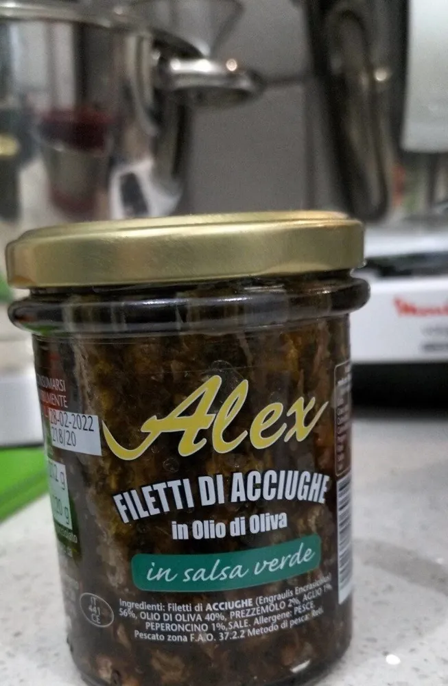 Filetti acciughe