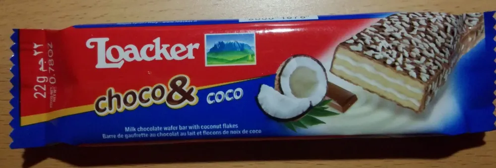 Loacker Choco & Coco, Choco & Coco