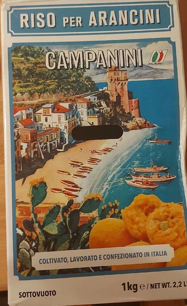 Riso per arancini, Campanini