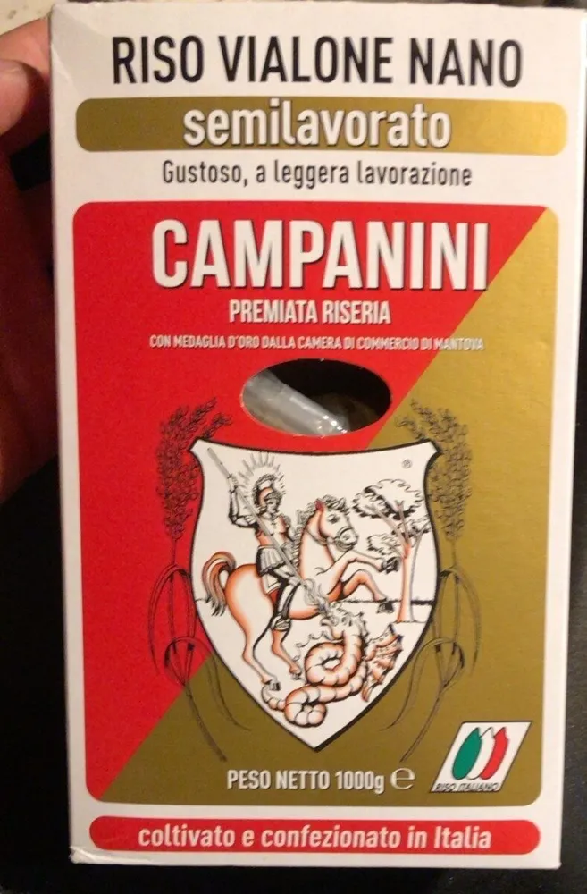 Riso vialone nano semilavorato