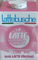 Latte uht a lunga conservazione parzialmente scremato