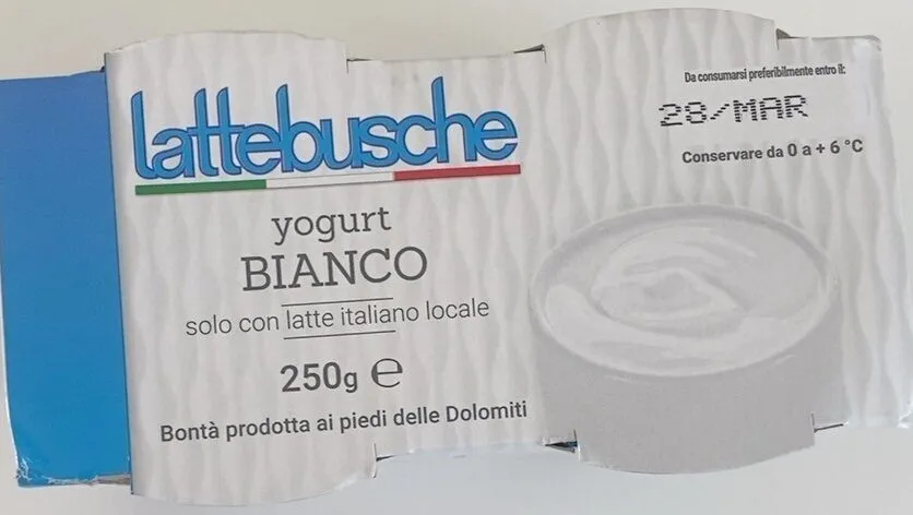 yogurt bianco intero