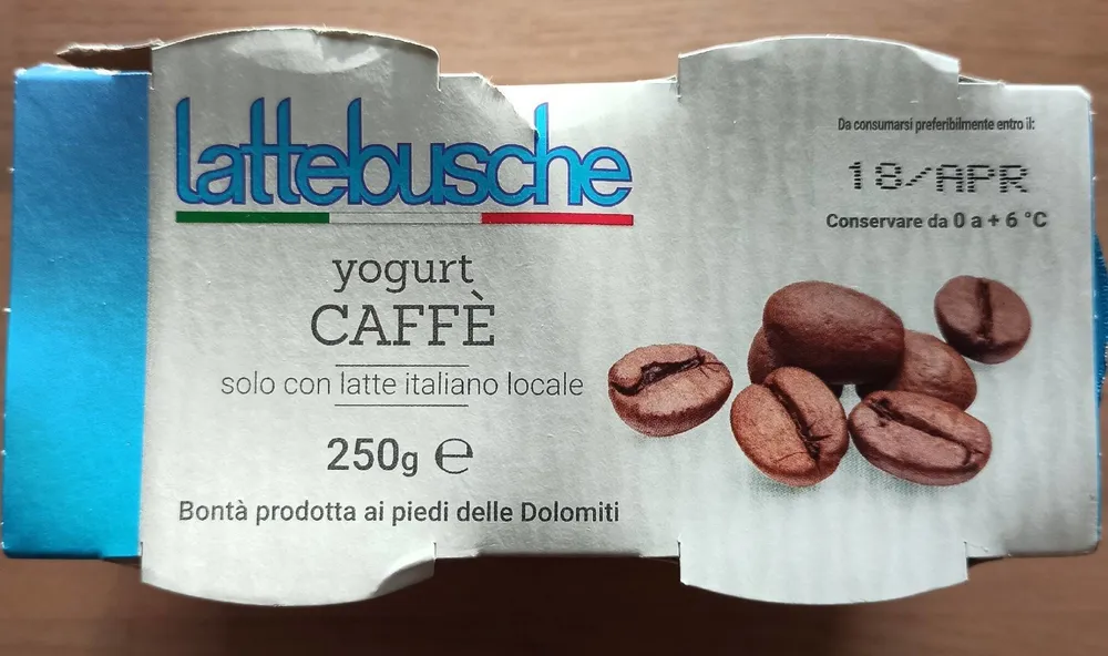 Yogurt caffè