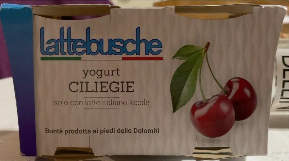 Yogurt ciliegie