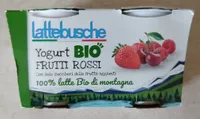Yogurt biologico ai frutti rossi