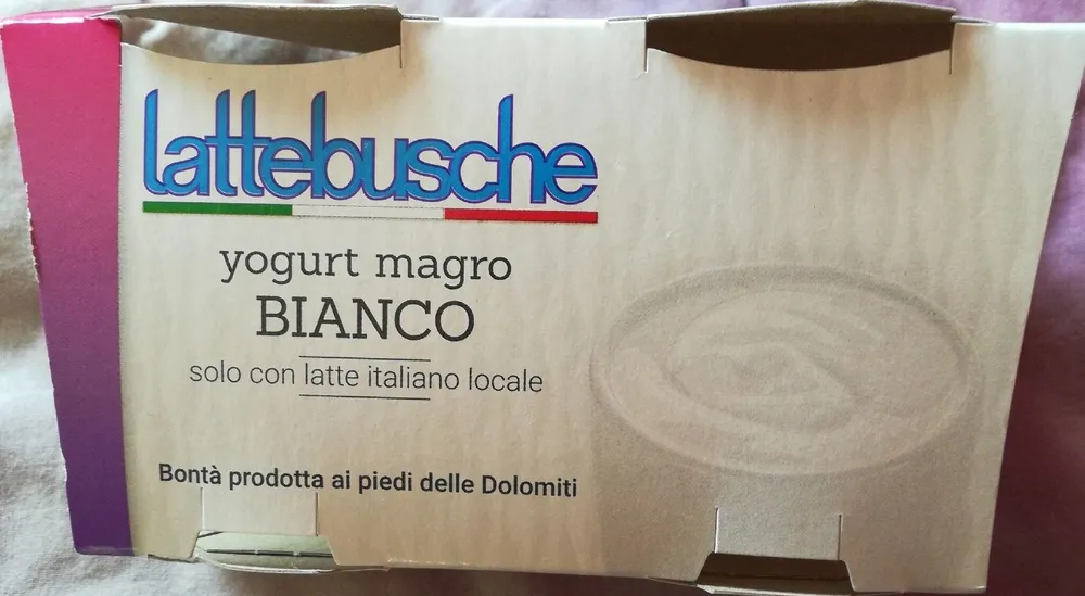 Yogurt magro bianco