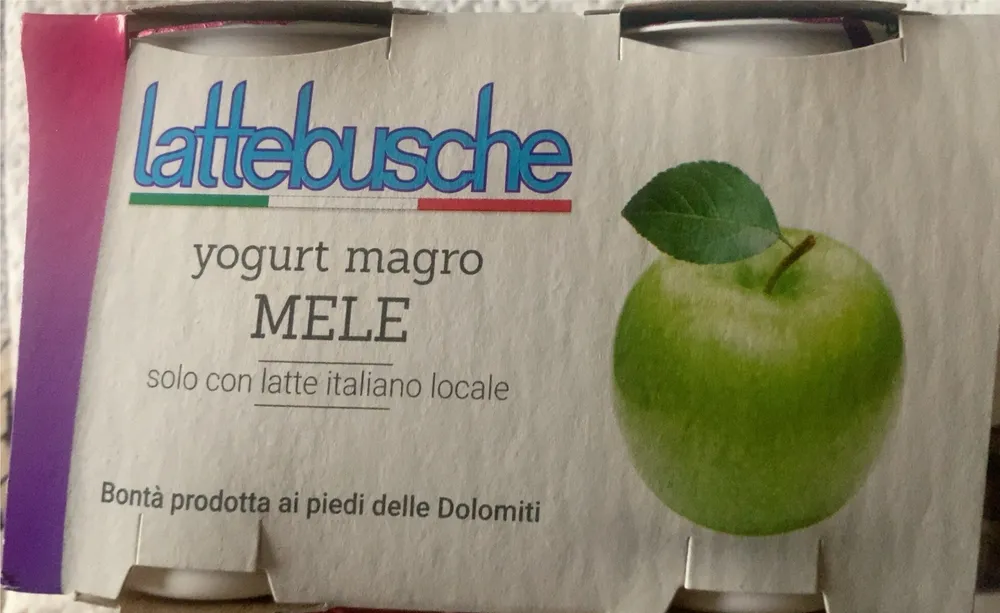 Yogurt magro mele