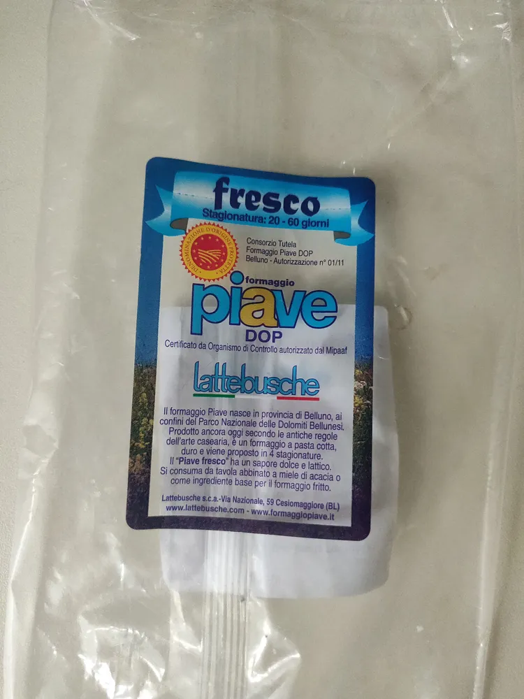 Piave DOP fresco