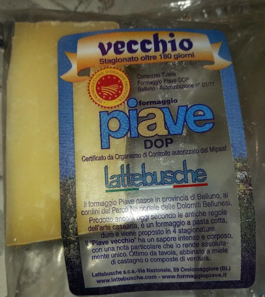 Formaggio Piave dop vecchio