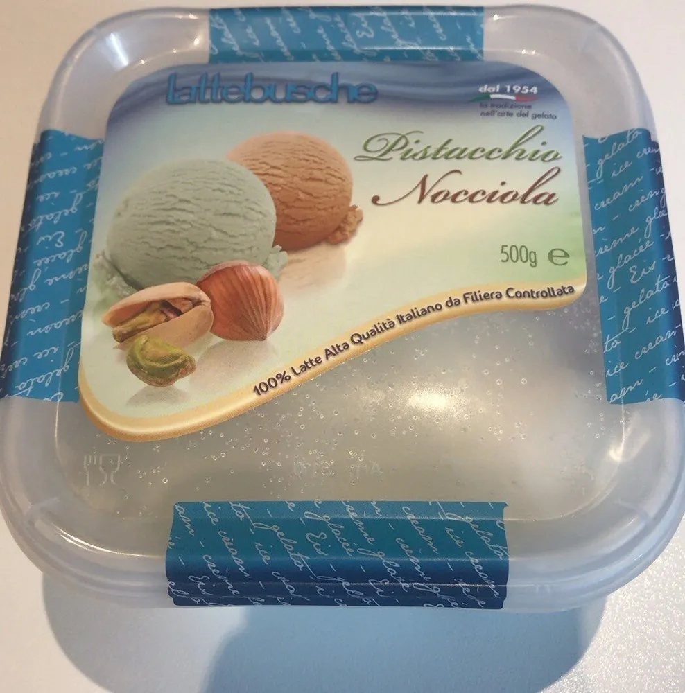 Gelato pistacchio nocciola