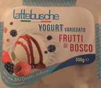 Gelato yogurt variegato frutti di bosco