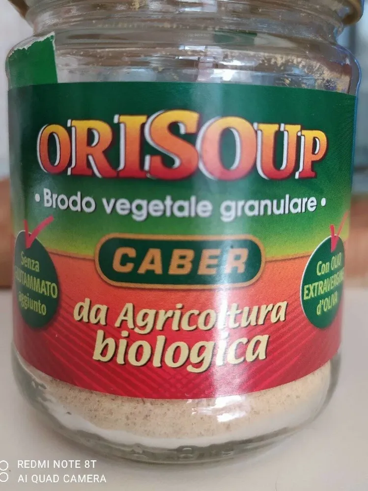 Orisoup brodo vegetale granulare