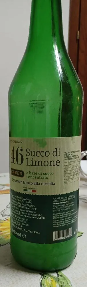 Succo di limone