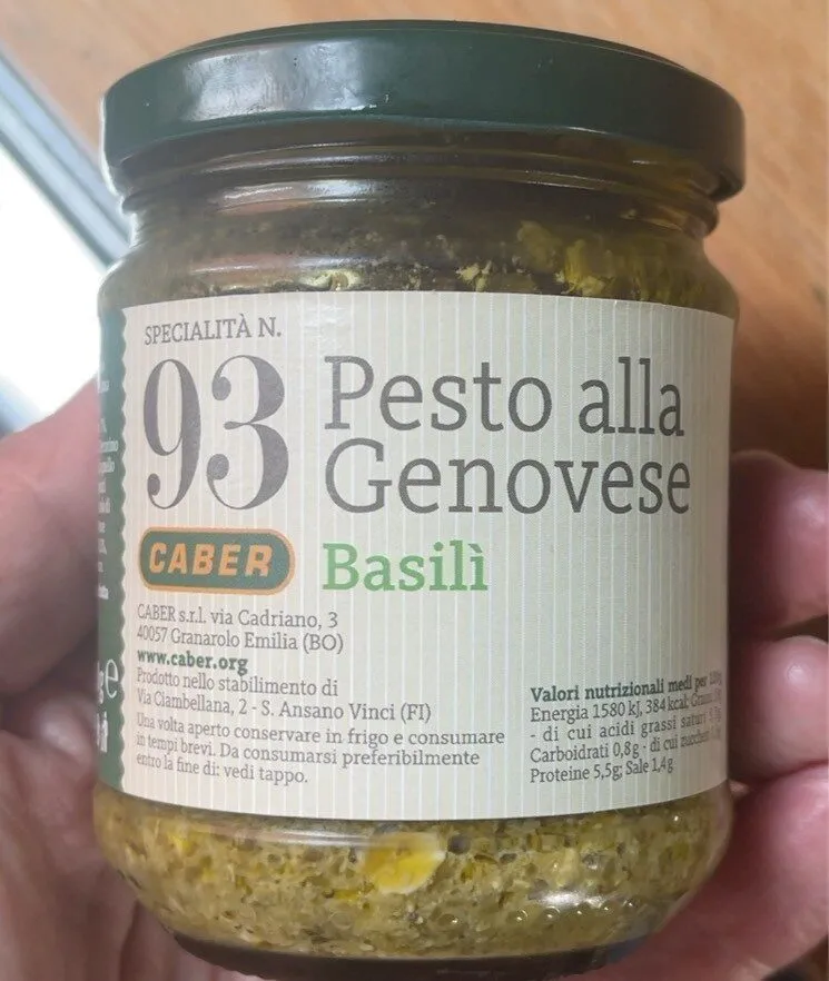 Pesto alla genovese