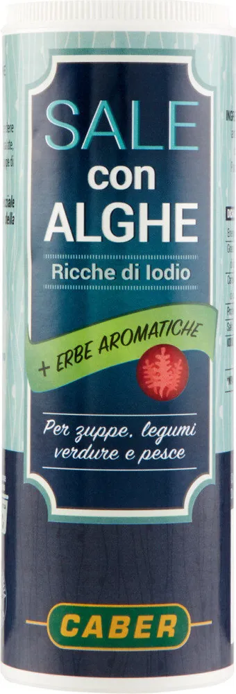 Sale con alghe ricche di iodio + erbe aromatiche