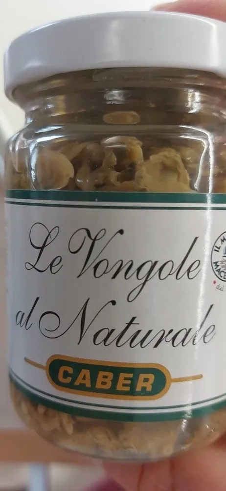 Le vongole al naturale