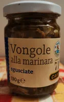 Vongole alla marinara sgusciate