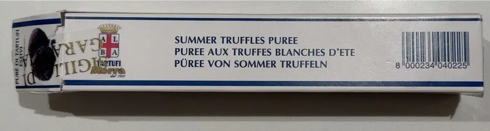 Summer truffle puree