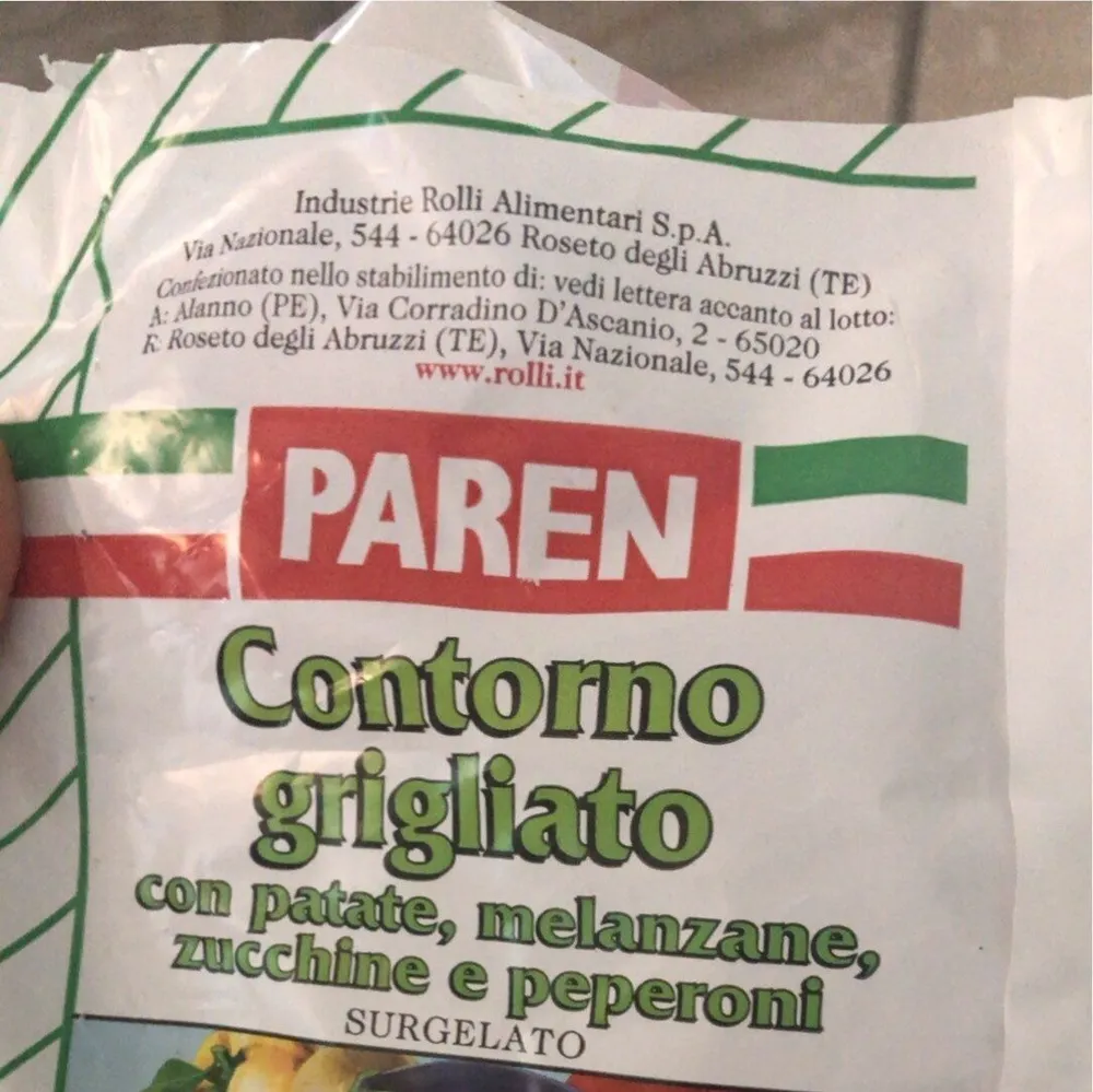 Contorni grigliati
