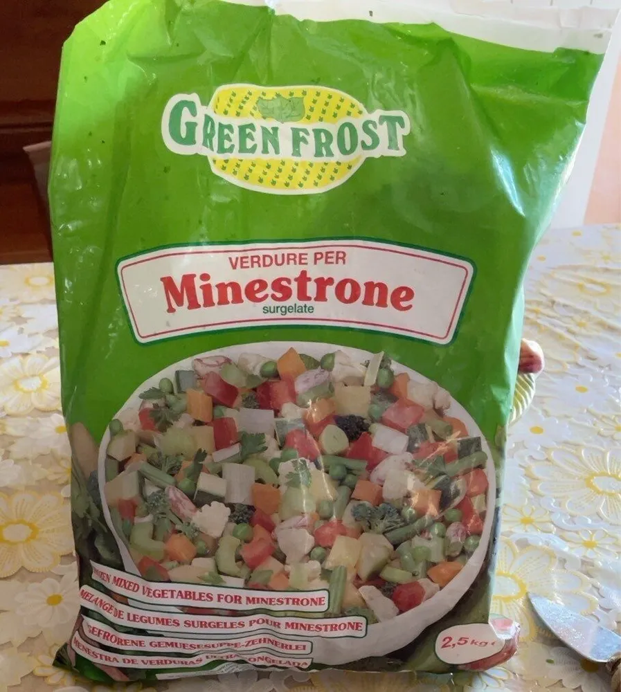 Verdure per minestrone surgelate