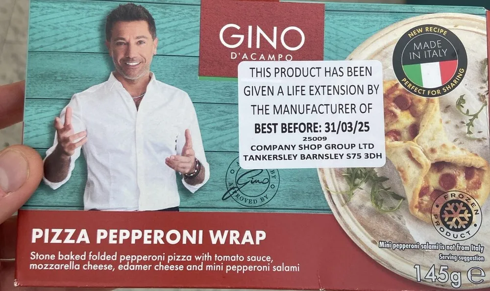 Pizza Pepperoni Wrap