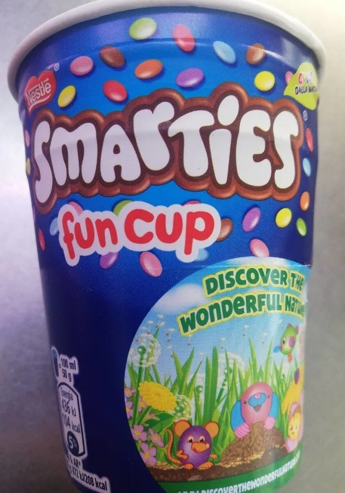 Smarties fun cup