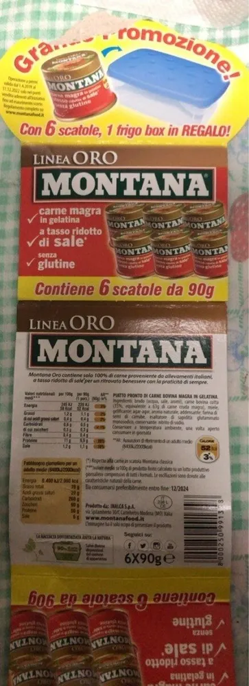Carne bovina magra in gelatina