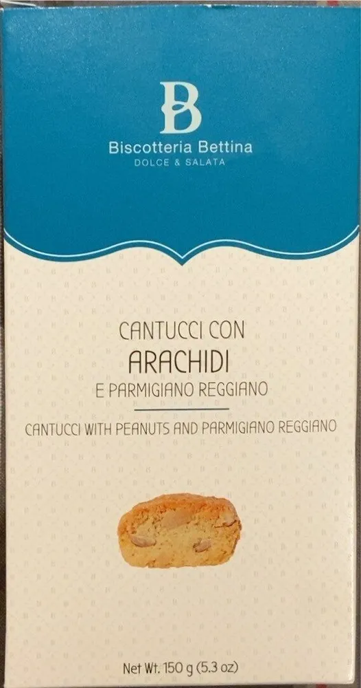 Cantucci Con arachidi e parmigiano reggino