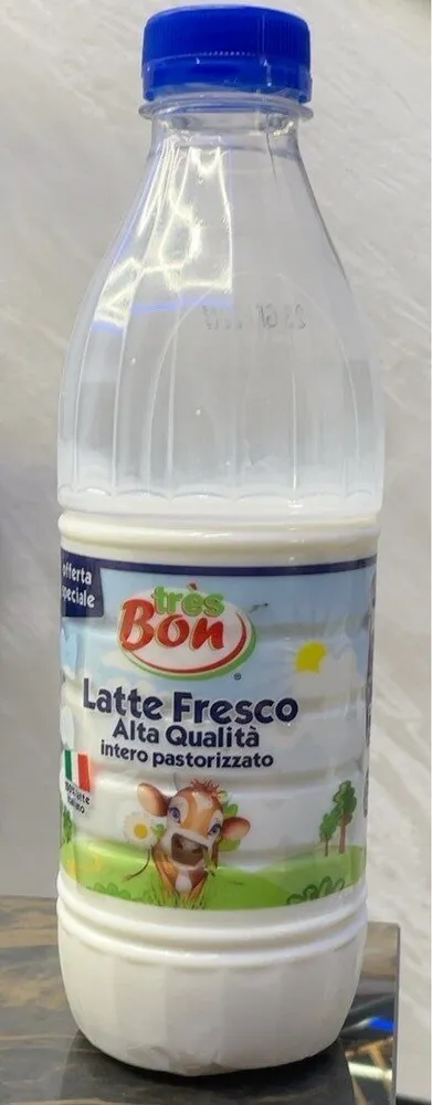 Latte Fresco Alta Qualità Intero Pastorizzato