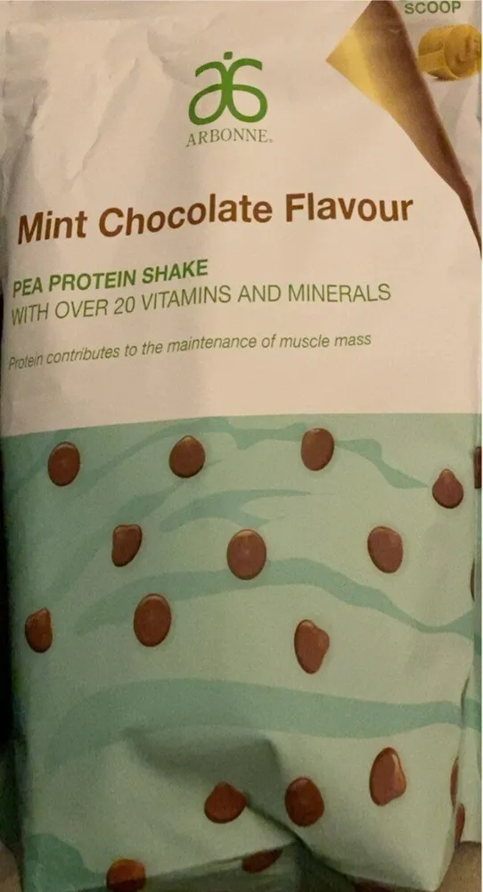 Pea protein shake