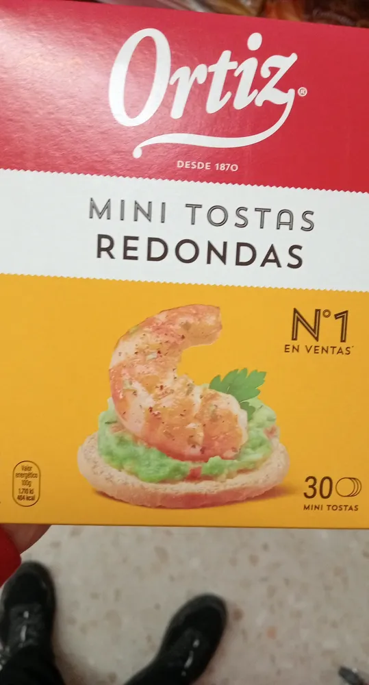 Mini tostas redondas