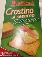 Crostino al sesamo
