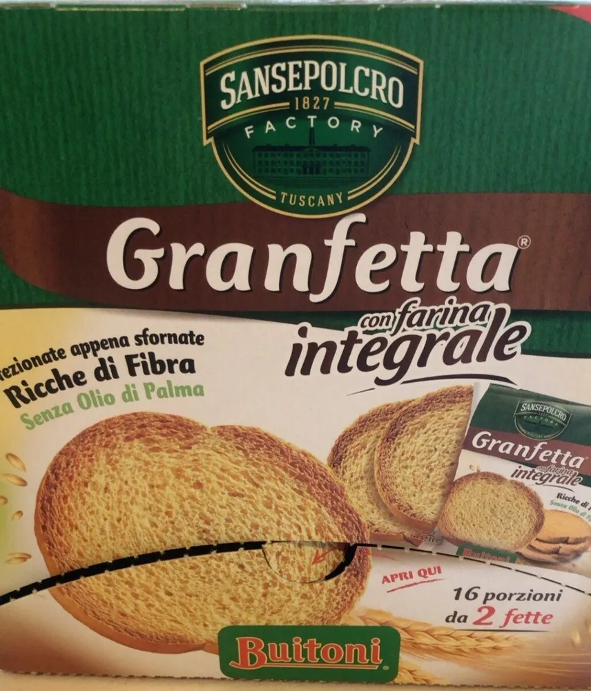Granfetta con farina integrale