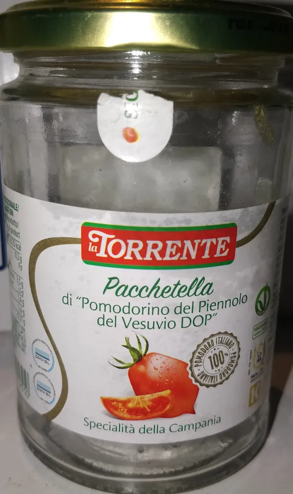 Pacchetella di pomodorino del Piennolo del Vesuvio DOP