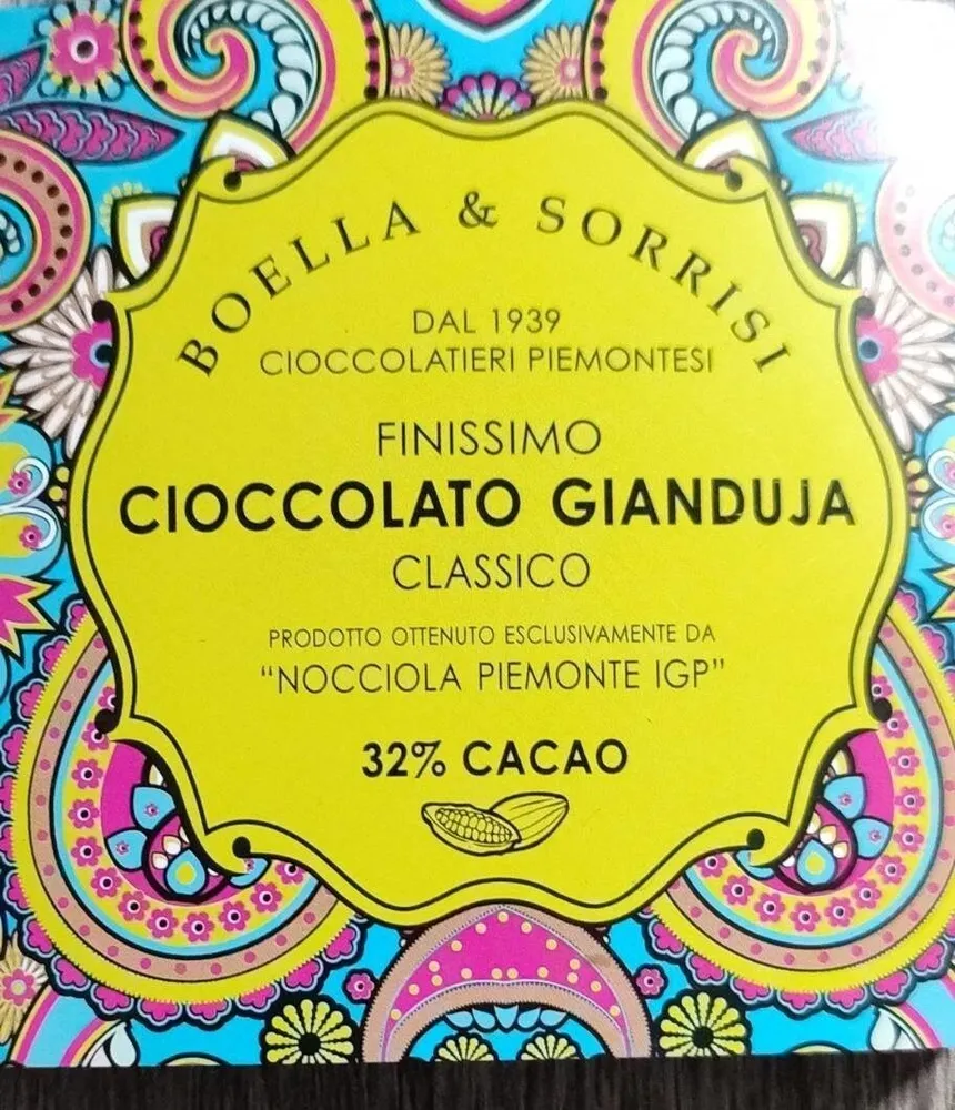 Cioccolato  Gianduja
