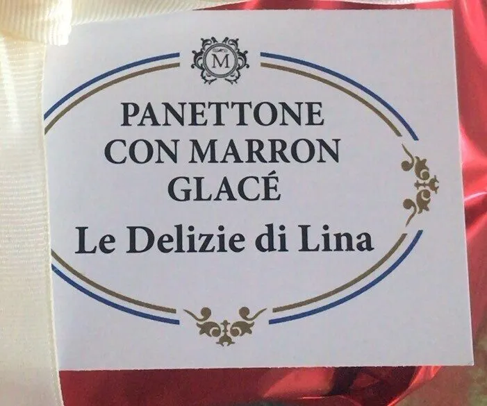 Panettone aux marrons