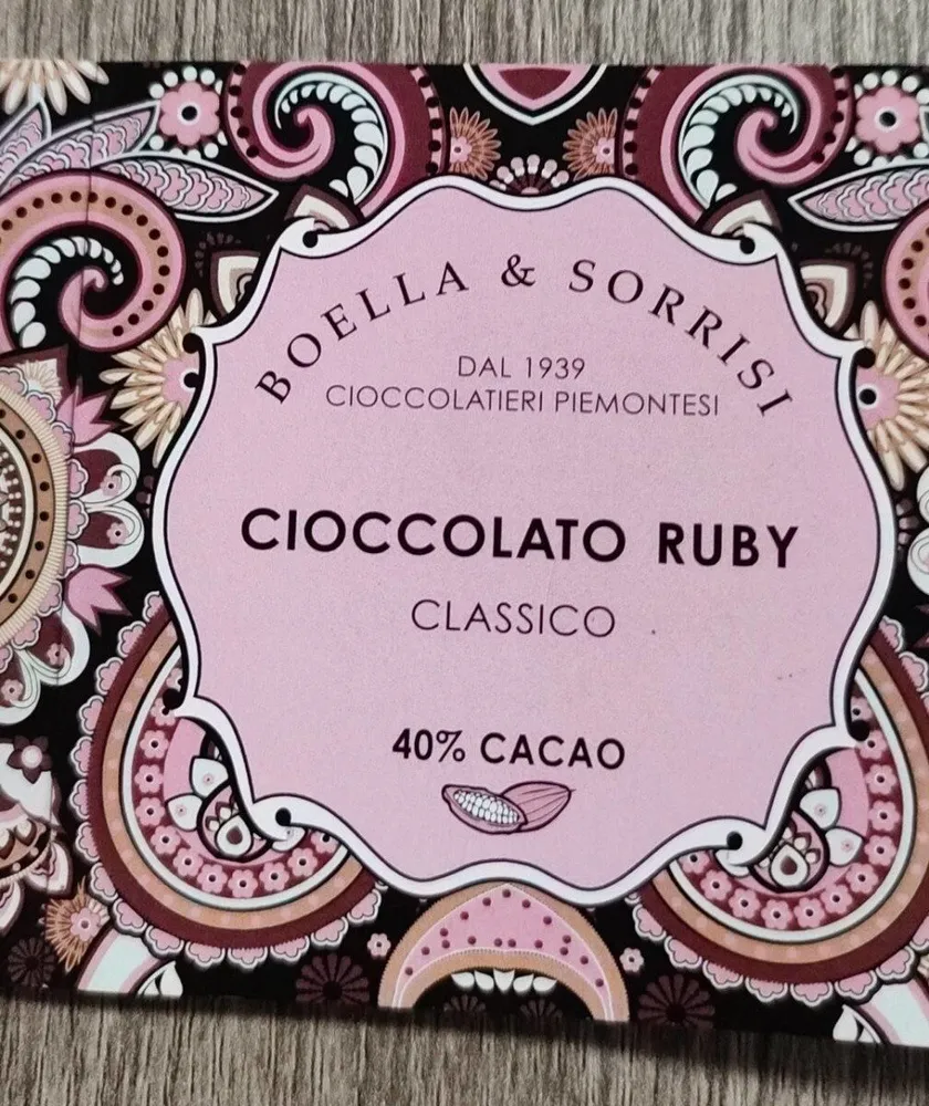 Cioccolato Ruby classico