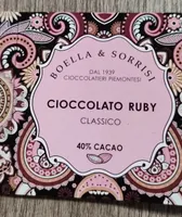 Cioccolato Ruby classico