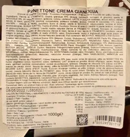 Panettone crema gianduja