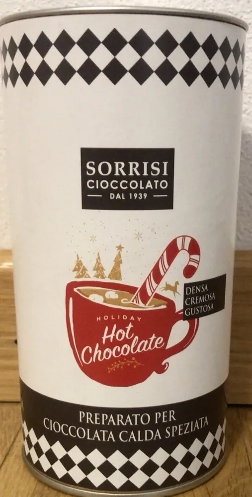 Preparato per cioccolata calda speziata