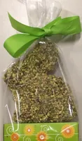 Coniglio di cioccolato fondente con piatacchi