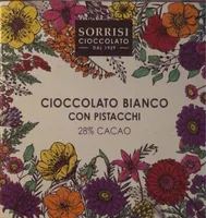 Cioccolato bianco con pistacchi