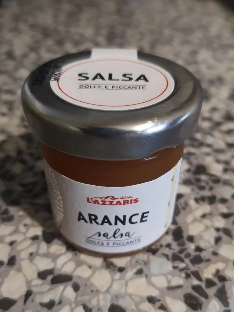 Salsa dolce e piccante alle arance