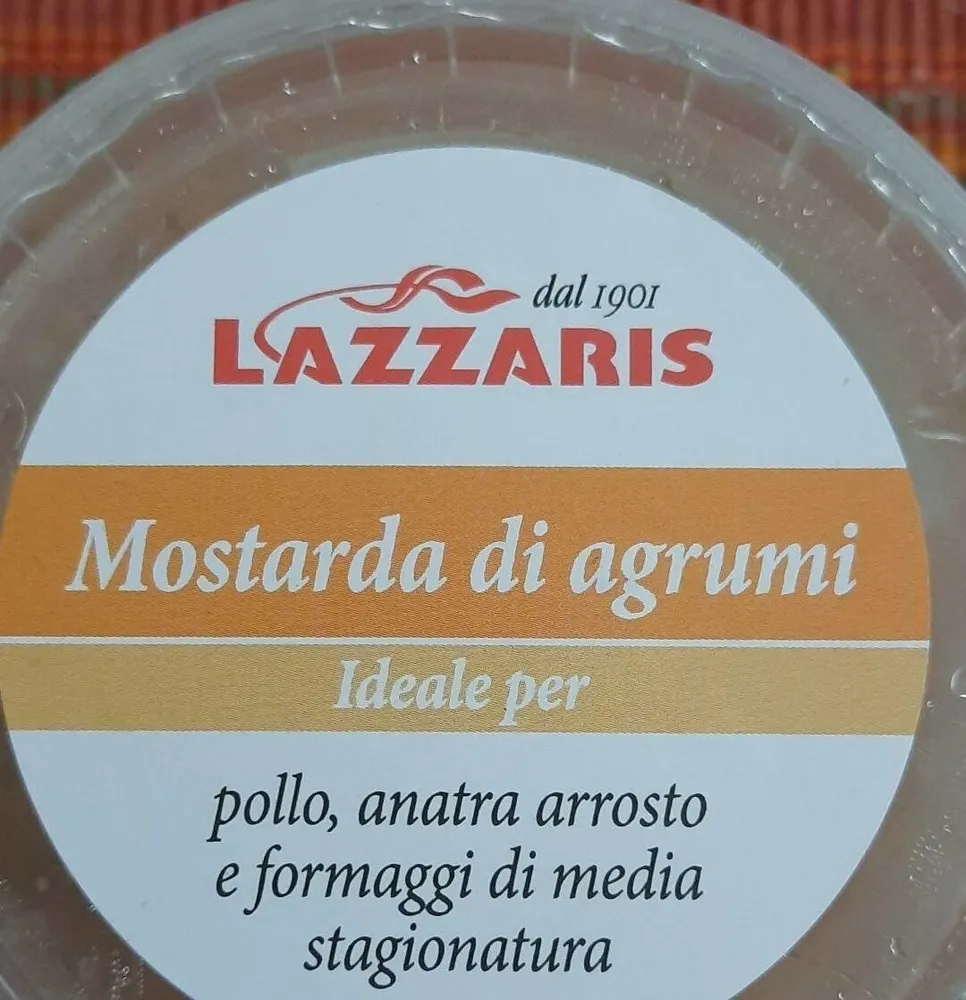 Mostarda agli agrumi
